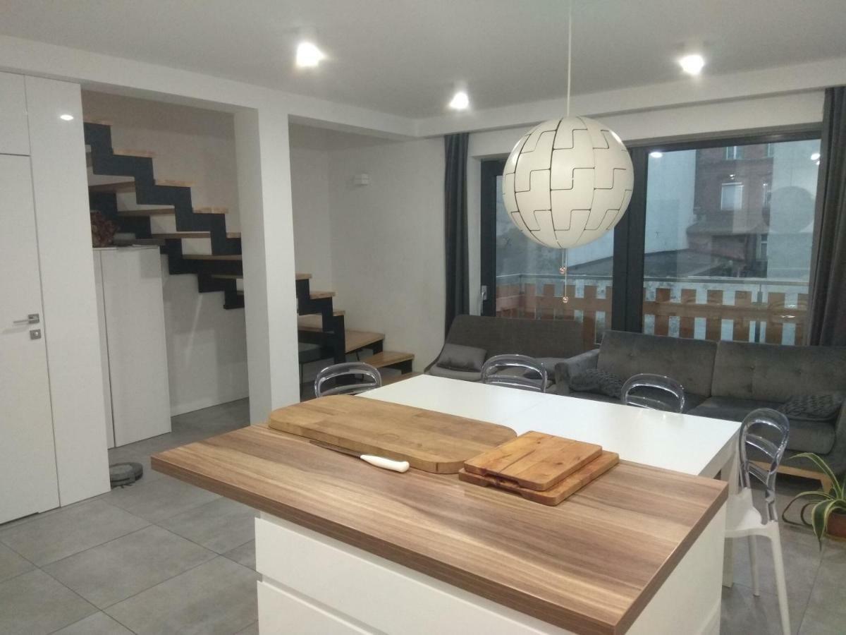 Luxury Apartment With Own Parking Chorzów Exteriör bild
